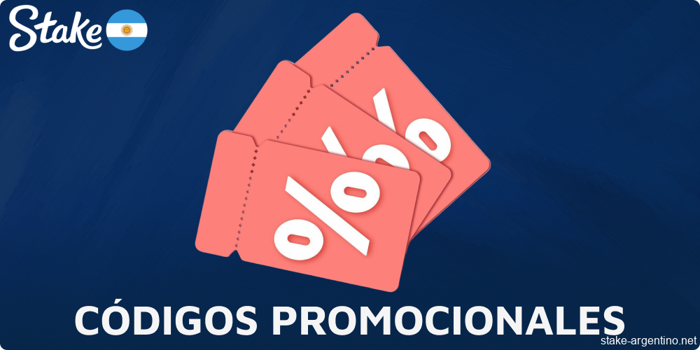 Códigos promocionales disponibles para jugadores argentinos en Stake